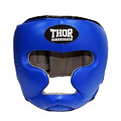 Шлем для бокса THOR 705 L /Кожа / синий || Шолом для боксу THOR 705 L / шкіра / синій