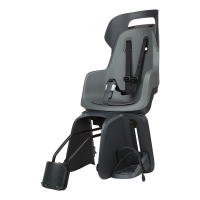 Дитяче велокрісло  Bobike GO Frames RS Reclining System - rear bicycle seat for frame Macaron grey