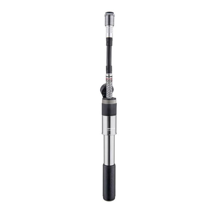 Насос велосипедний Birzman Velosity RG / ручний / 160psi / срібло