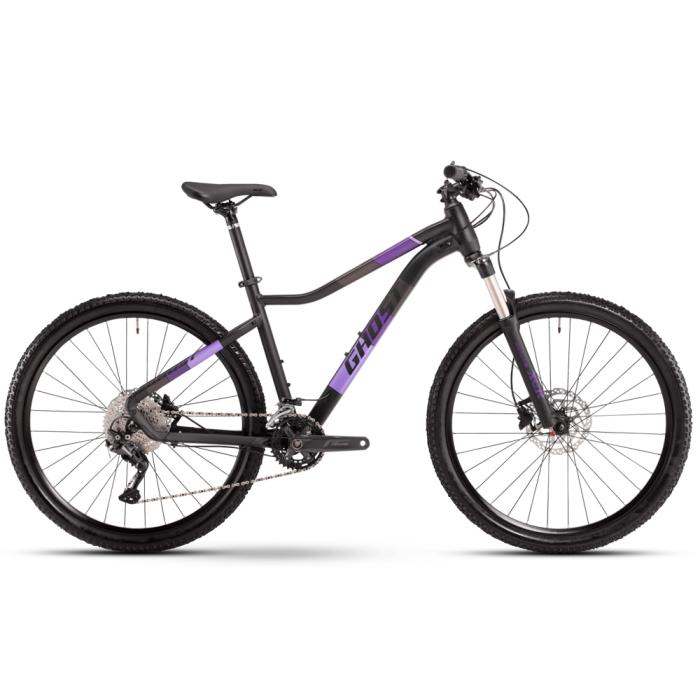 Велосипед Ghost Lanao Advanced 27,5", рама M, чорно-фіолетовий, 2021