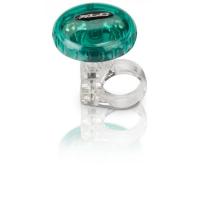 Звонок велосипедный XLC DD-M012, прозрачно-зеленый, Ø36мм || Дзвінок велосипедний XLC DD-M012, прозоро-зелений, Ø36мм