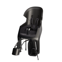 Дитяче велокрісло Bobike Exclusive Evolve maxi - rear bicycle seat for frame Urban Black