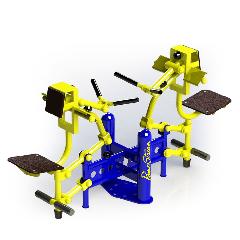 PowerStream Standart Street Biceps Curl Machine duble