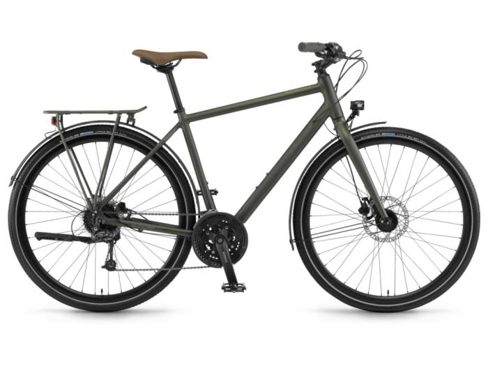 Велосипед Winora Talparo men 28" 27-G Deore, рама 56см, оливковый матовый, 2021
