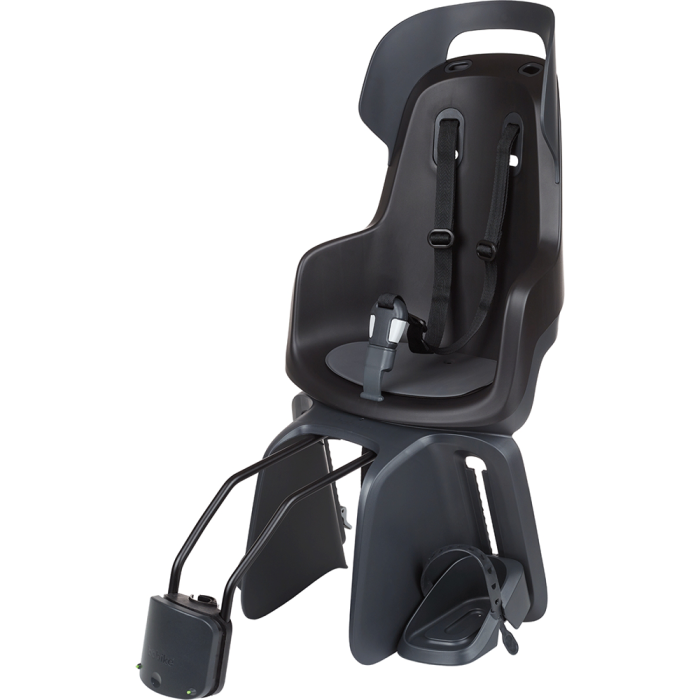 Дитяче велокрісло Bobike GO Frames - rear bicycle seat for frame Urban black