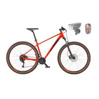 Велосипед KTM CHICAGO 291 29 " XXL/57, помаранчевий (чорний), 2022/ 2023