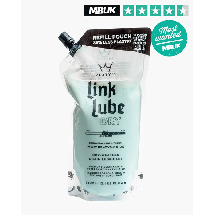 Мастило для ланцюга Peaty's LinkLube Dry, 360ml