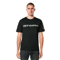 Футболка Alpinestars LINEAR WORDMARK 2.0 CSF TEE BLACK/GREY/RED, XL || Футболка Alpinestars LINEAR WORDMARK 2.0 CSF TEE BLACK/GREY/RED, XL
