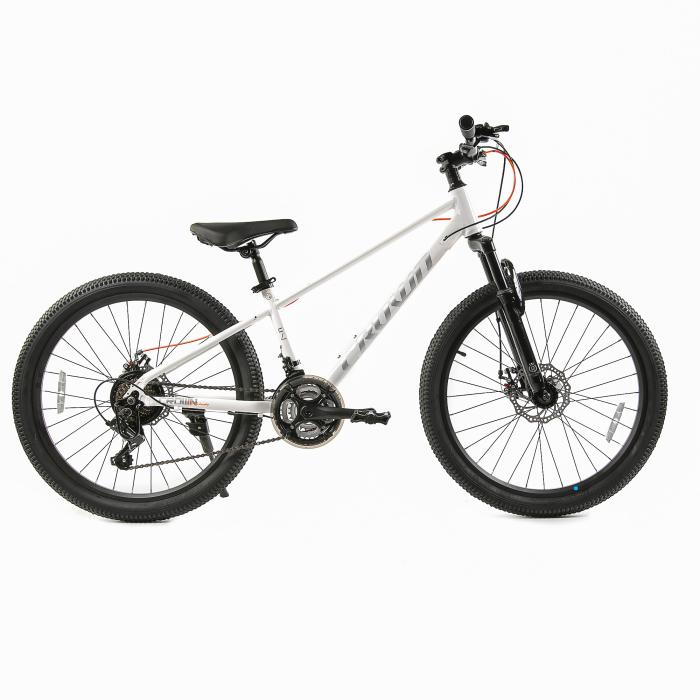 Велосипед дитячий RoyalBaby 24" JUNIOR MTB ALLOY 21 SPEED, OFFICIAL UA, White