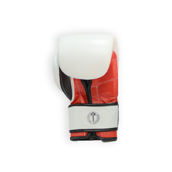 Рукавички боксерські THOR RING STAR 12oz / PU / біло-червоно-чорні