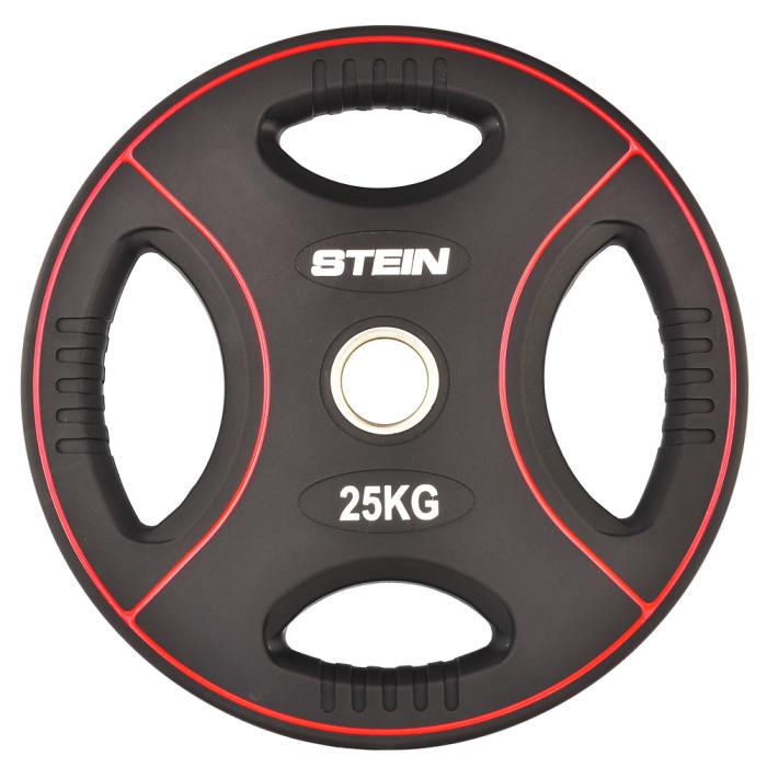 Диск поліуретановий чорний Stein 25 кг