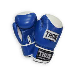 Перчатки боксерские THOR COMPETITION 12oz /PU /сине-белые