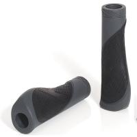 Грипсы XLC GR-S17 'Comfort bo', черно-серые, 135мм || Гріпси XLC GR-S17 'Comfort bo', чорно-сірі, 135мм