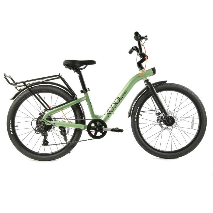 Велосипед дитячий RoyalBaby 24" XCOOL Rider, OFFICIAL UA, Green