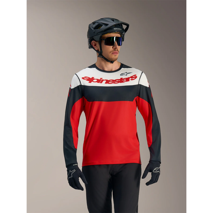 Джерси Alpinestars A-DURA RACE LS JERSEY RED, M