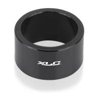 Проставочное кольцо XLC черное, 20 мм, 1 1/8" || Проставочне кільце XLC чорне, 20 мм, 1 1/8"