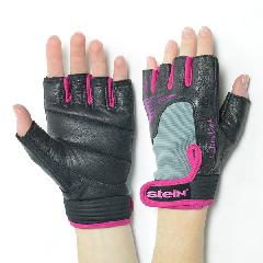 Перчатки Stein Lenda (M) чёрно-розовые
