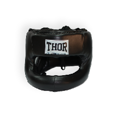 Шлем для бокса THOR NOSE PROTECTION 707 XL /Кожа / черный