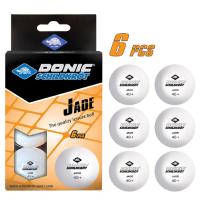 Мячи Donic Jade ball 40+ 6 шт white ||  М'ячі Donic Jade ball 40+ 6 шт white