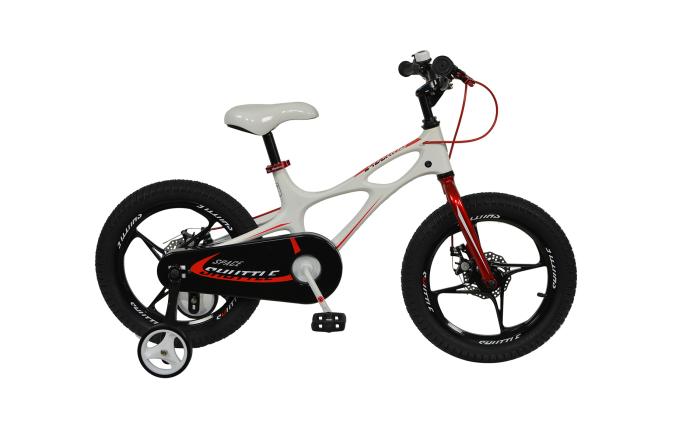 Велосипед RoyalBaby SPACE SHUTTLE 14", OFFICIAL UA, білий