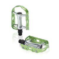 Педалі XLC PD-M15, 241 гр, сріблясто-зелені