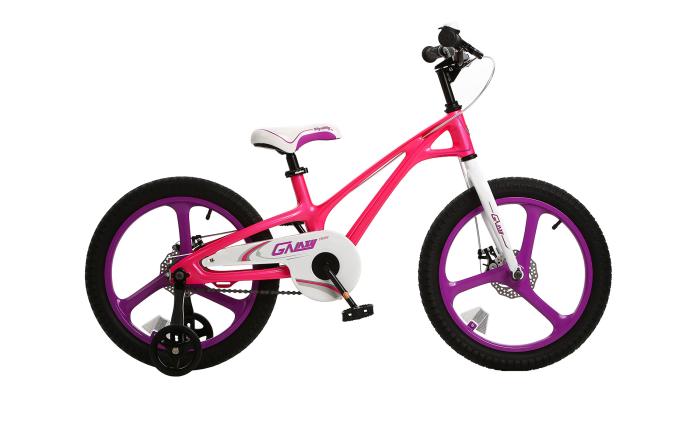 Велосипед RoyalBaby GALAXY FLEET PLUS MG 18", OFFICIAL UA, рожевий