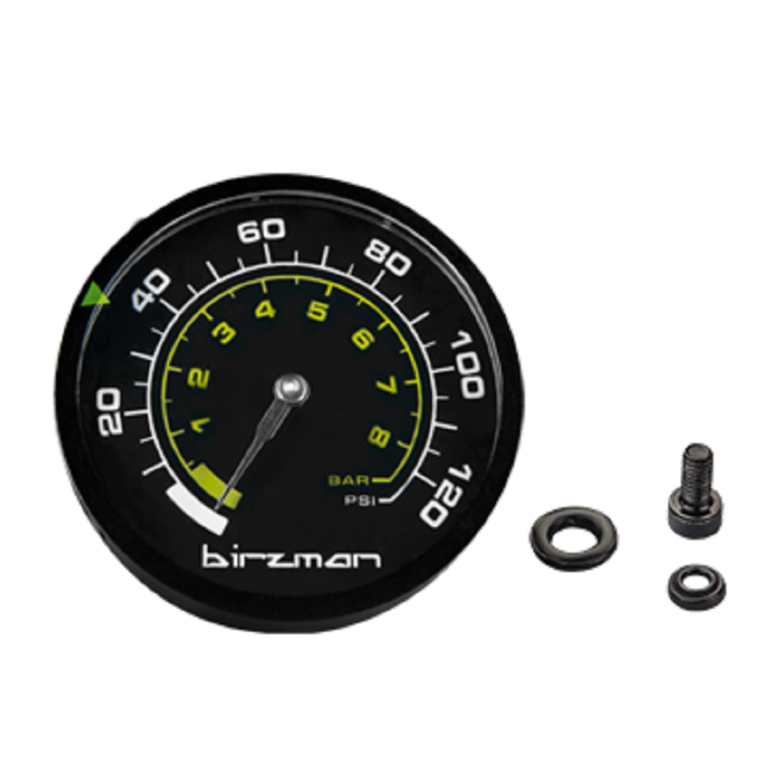 Манометр Birzman 120psi Maha Push & Twist MTBII