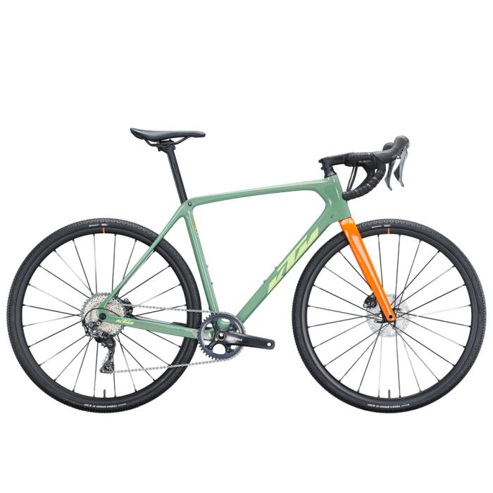 Велосипед KTM X-STRADA MASTER рама L / 57, Бірюзовий (оранжево-лайм), 2021 (тестовий)