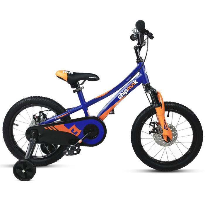 Велосипед дитячий RoyalBaby Chipmunk EXPLORER 16", OFFICIAL UA, синій