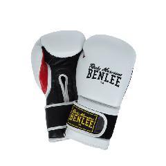 Перчатки боксерские Benlee SUGAR DELUXE 14oz/Кожа/белые || Рукавички боксерські Benlee SUGAR DELUXE 14oz / шкіра / білі