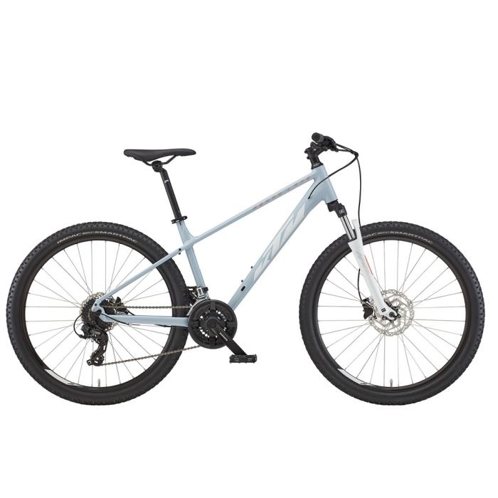 Велосипед KTM Penny LANE 272 27.5 " рама S/38, Блакитний (біло-кораловий), 2022