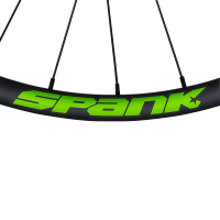 Набор наклеек на обода SPANK Decal kit, Green ||  Набір наклейок на обода SPANK Decal kit, Green