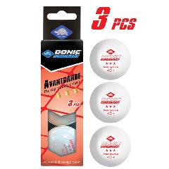 Мячи Donic Advantgarde 3* 40+ 3шт white || М'ячі Donic Advantgarde 3* 40 + 3шт white