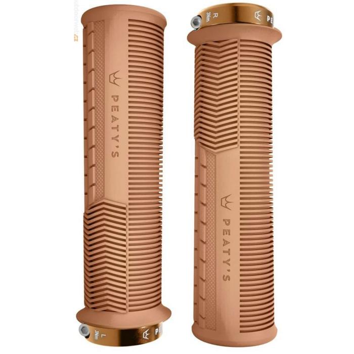 Грипсы Peaty's Monarch Grip, Thick 32>34mm, Mushroom Trail Comfort, Gum