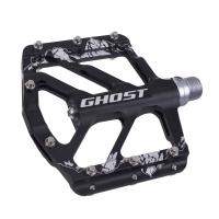 Педалі Ghost чорно-сріблясті