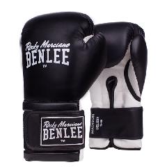 Перчатки боксерские Benlee MADISON DELUXE 10oz /PU /черно-белые