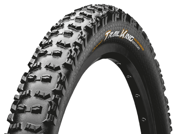 Покрышка бескамерная Continental Trail King ShieldWall, 27.5 x 2.60, черная, складная