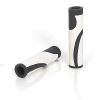 Грипсы XLC GR-S18 'Sport bo', бело-серые || Гріпси XLC GR-S18 'Sport bo', біло-сірі