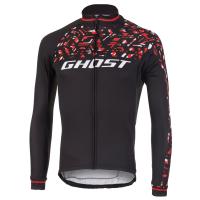 Джерси Ghost  Racing Jersey Long blk/red/wht - L || Джерсі Ghost Racing Jersey Long blk / red / wht-L