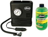 Ремкомплект для автопокрышек  Slime Smart Spair (герметик + воздушный компрессор) || Ремкомплект для автопокришок Slime Smart Spair (герметик + Повітряний компресор)