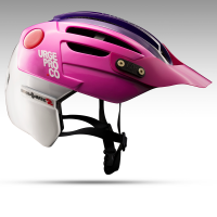 Шлем Urge Endur-O-Matic 2 розовый-фуксия-белый S/M, 54-57см || Шолом Urge Endur-O-Matic 2 Рожевий-Фуксія-Білий S/ M, 54-57см