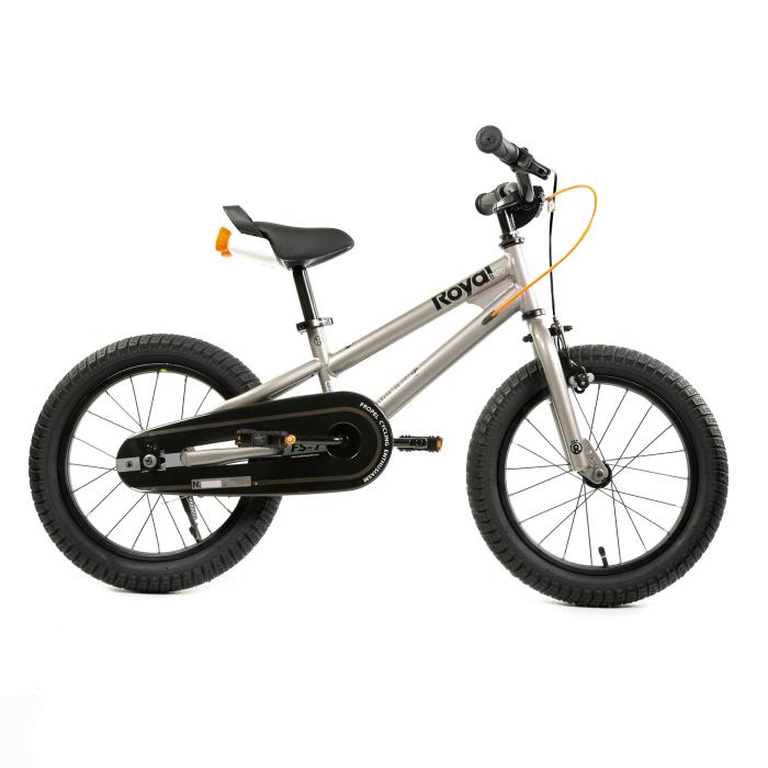 Велосипед RoyalBaby FREESTYLE 7TH 16", OFFICIAL UA, Silver