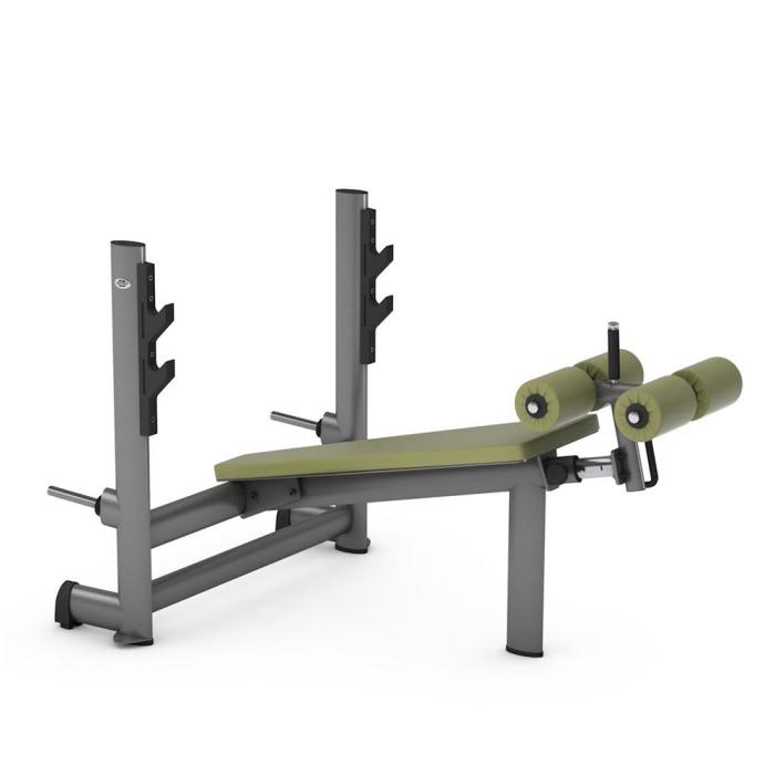 Скамья для жима под углом вниз Gym80 Basic Decline Bench
