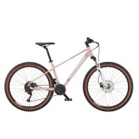 Велосипед KTM PENNY LANE 271 27.5" рама M/42, розовий (біло-розовий), 2022 ||  Велосипед KTM PENNY LANE 271 27.5" рама M/42 рожевий 2022/2023