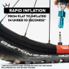 Насос Peaty's Holeshot CO2 Tyre Inflator, MTB 25g, Red