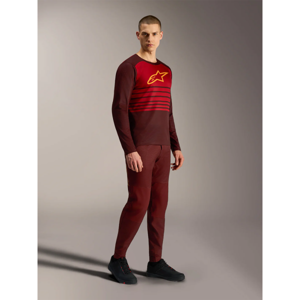 Джерси Alpinestars A-DURA ELITE LS JERSEY 2.0 BORDEAUX, M