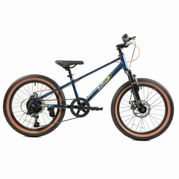 Велосипед дитячий RoyalBaby 20" JUNIOR MTB ALLOY 7 SPEED, OFFICIAL UA, Blue