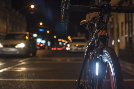 Мигалка передня Knog Plus Front 40 Lumens Translucent