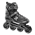 Роликовые коньки Roces PIC /черно-серый/ 42 || Роликові ковзани Roces PIC/ чорно-сірий / 42