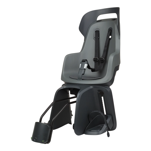 Дитяче велокрісло  Bobike GO Frames RS Reclining System - rear bicycle seat for frame Macaron grey
